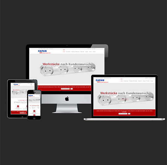Webdesign, Homepage, Referenz - Capan Weiden